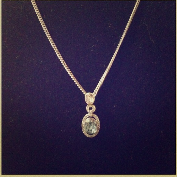 Baby blue stone Givenchy Necklace
