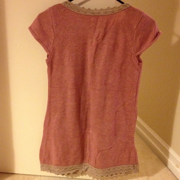 🌟Bundle🌟Cute pink short sleeve sweater dress - Picture 2 of 3