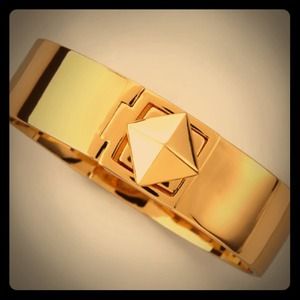 Kate Spade new york pyramid lock bangle-NEW-