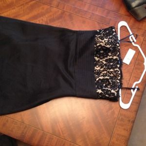 Ann Taylor Black lace cocktail dress - brand new!