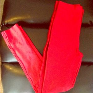 Red American Apparel Disco Pants size medium