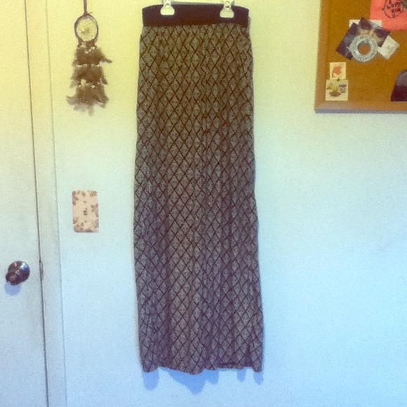 SOLD!! Forever 21 Ikat High-Waisted Wide Leg Pants - Picture 1 of 3