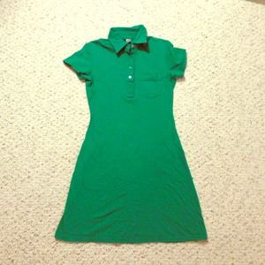 green collared dress off 70 ...