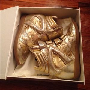 Isabel Marant "Bird" Wedge Trainer