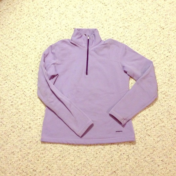 *price reduced!* Purple Patagonia half zip