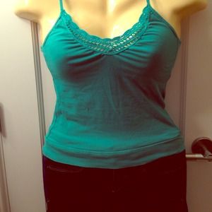 Aqua green tank