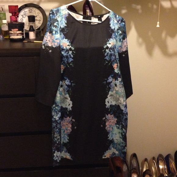 Navy blue dress