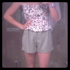 Cherry printed romper