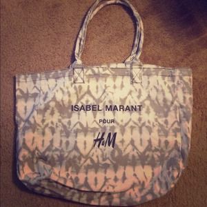 Isabel Marant X H&M: canvas totes (large+small)