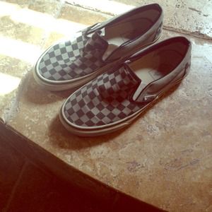 Checkered vans