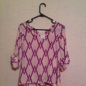 Peach love cream boutique top