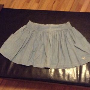 Abercrombie & Fitch short denim skirt