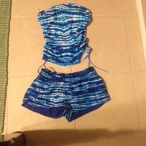 Bathing suit blue