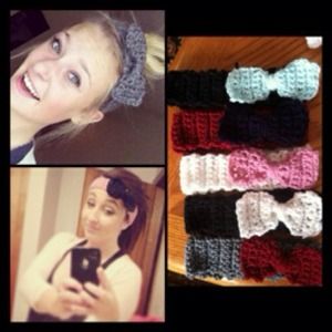 2 handmade headbands