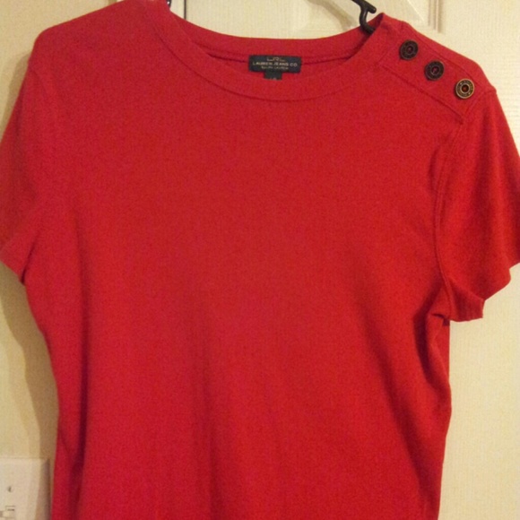 Red Ralph Lauren shirt REDUCED!!!!