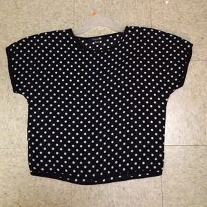 Polka Dot Crop Top