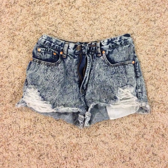BUNDLE: shorts, sweater, and peplum top.