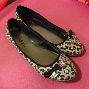 Cheetah Bling Flats