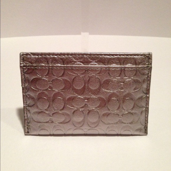 ❌SOLD❌Silver Coach ID case 🌟last one!🌟
