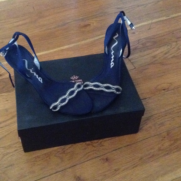 Navy Blue heels