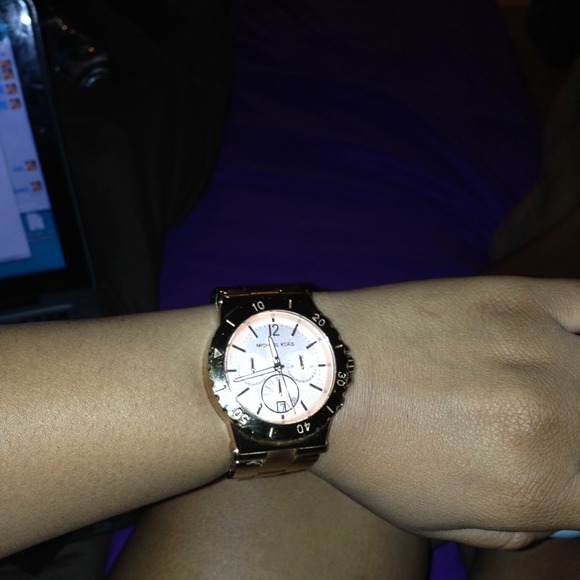 Michael Kors -chronograph rose gold - Picture 3 of 4