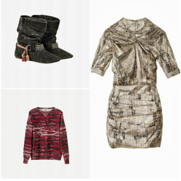 2x HOST PICK Isabel Marant Pour H&M suede boots - Picture 3 of 3
