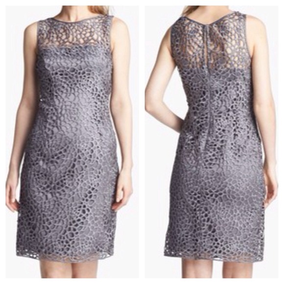 NWOT Adrianna Papell Lace Sheath Dress