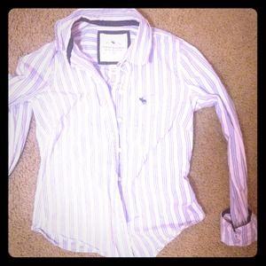 Women's Abercrombie and Fitch button-down top