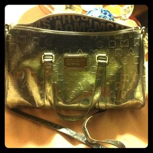 Marc by Marc Jacobs gold cross body bag