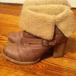 Wedged boots Wedged boots