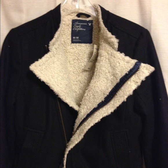 American eagle cross-zip jacket - Picture 2 of 4