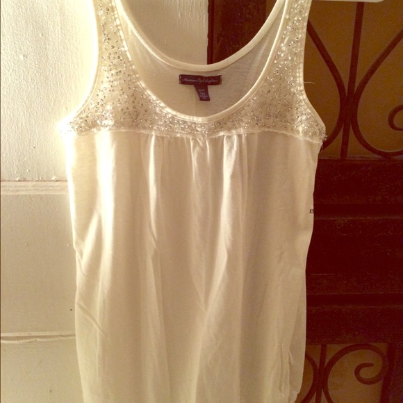 Embellished tank...NWT 💗