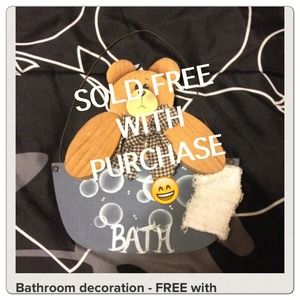 Bathroom decoration - FREE with purchase
