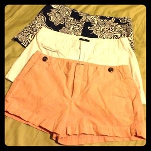 3 Pairs of Gap Shorts - all size 8