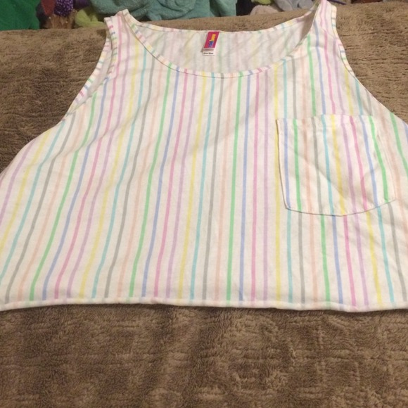 American Apparel Cut crop tank-HOLd