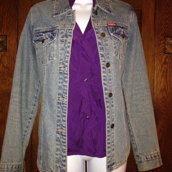 Vintage denim long sleeve shirt