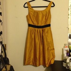 The Limited yellow dress
