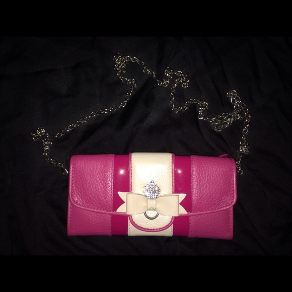 My Flat In London wallet w/ removable chain strap
