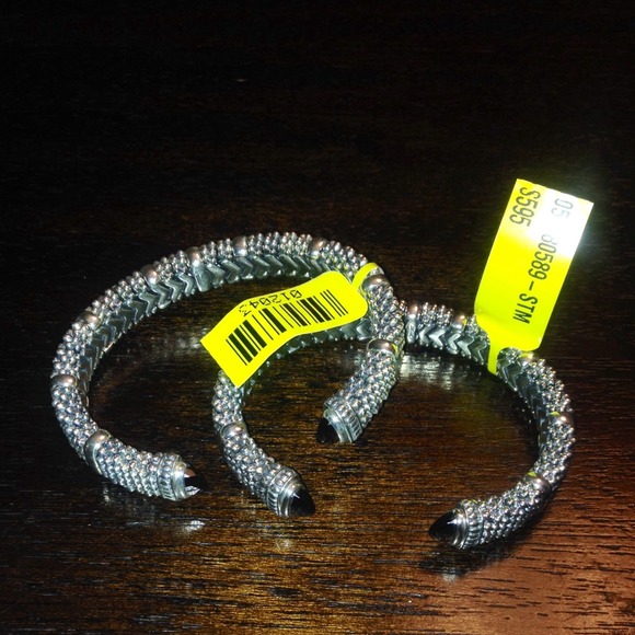 ⛔️SOLD⛔️Lagos NWT $595 Caviar Signature Cuff