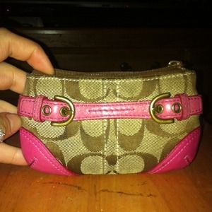 Coach change purse