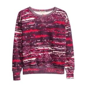 *** Sold! Isabel Marant H&M Red Printed Sweatshirt