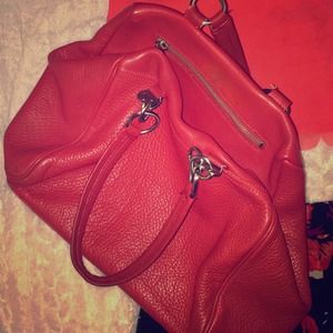 One on my favorite, deep red leather