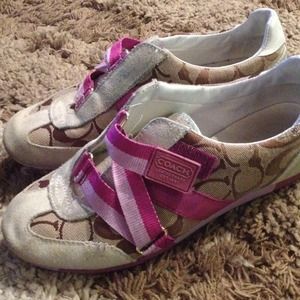 SOLD Coach Tennis Shoes