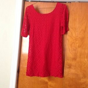 Love Notes size L Red Dress