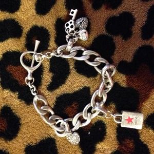 Fossil charm bracelet