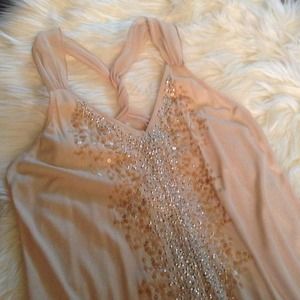 Express top line cocktail tank top! Size XS