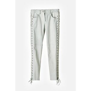 Isabel Marant Pants - Isabel Marant pour H&M white leather pants sz8 NEW Isabel Marant Pants - Isabel Marant pour H&M white leather pants sz8 NEW