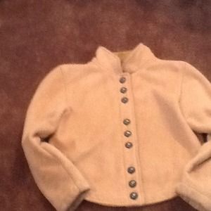 Suede short jacket