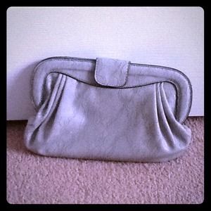 Lace print clutch from The Limited