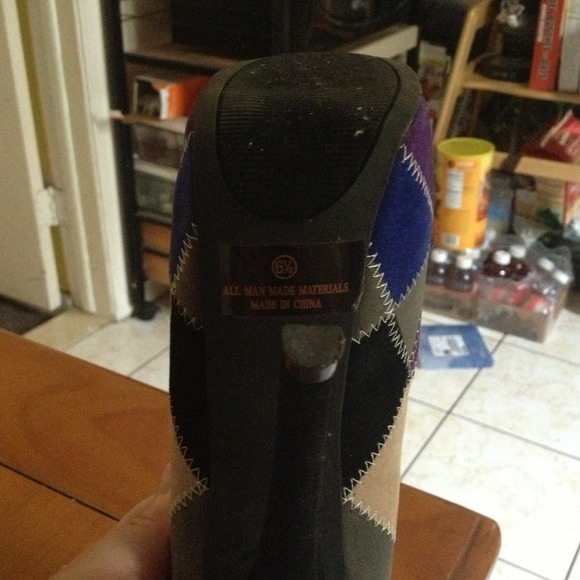 Multi colored heels - Picture 4 of 5